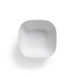 Habitat Riko square cereal bowls white set of 4, imported from the UK