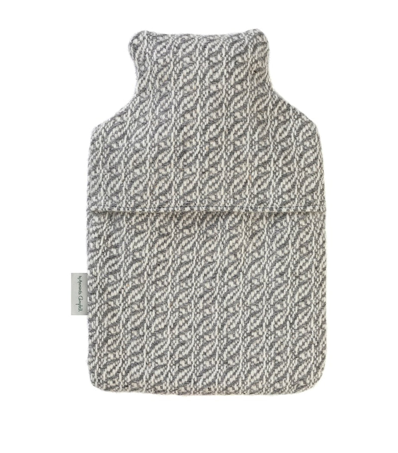 Araminta Campbell small alpaca-blend hot water bottle 30x20cm - British product