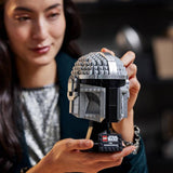 LEGO Mandalorian Helmet model 584 pieces, imported from the UK