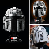 LEGO Mandalorian Helmet model 584 pieces, imported from the UK