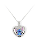 Next Peers Hardy Silver Tone Lilo & Stitch Brass Locket Necklace- Buy online at McGrocer