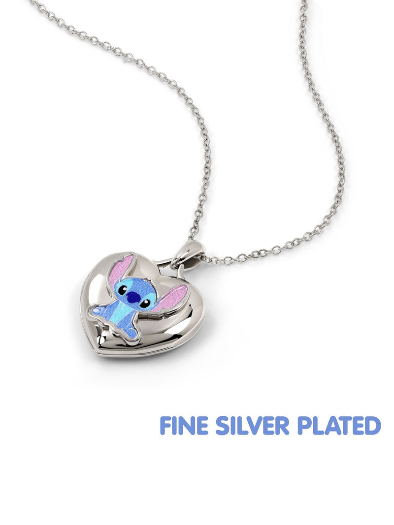 Peers Hardy children's Stitch locket necklace brass heart, imported from the UK
