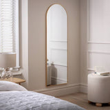 Argos Habitat Gold Effect Full Length Arch Wall Mirror - 150x50cm- Buy online at McGrocer