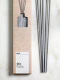 Grey replacement diffuser reeds set of 20 (British brand)