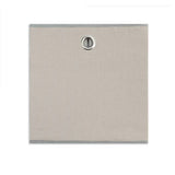 Argos Home woven linen storage boxes set of 4 grey 28cm, imported from the UK