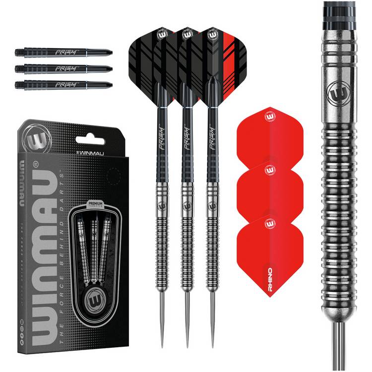 Winmau Saracen 25g 90% tungsten darts set (British brand)