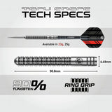 Winmau Saracen 25g 90% tungsten darts set (British brand)