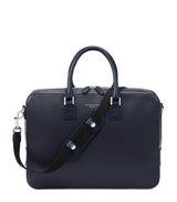 Harrods Aspinal of London Mount Street Leather Briefcase Bag- Buy online at McGrocer