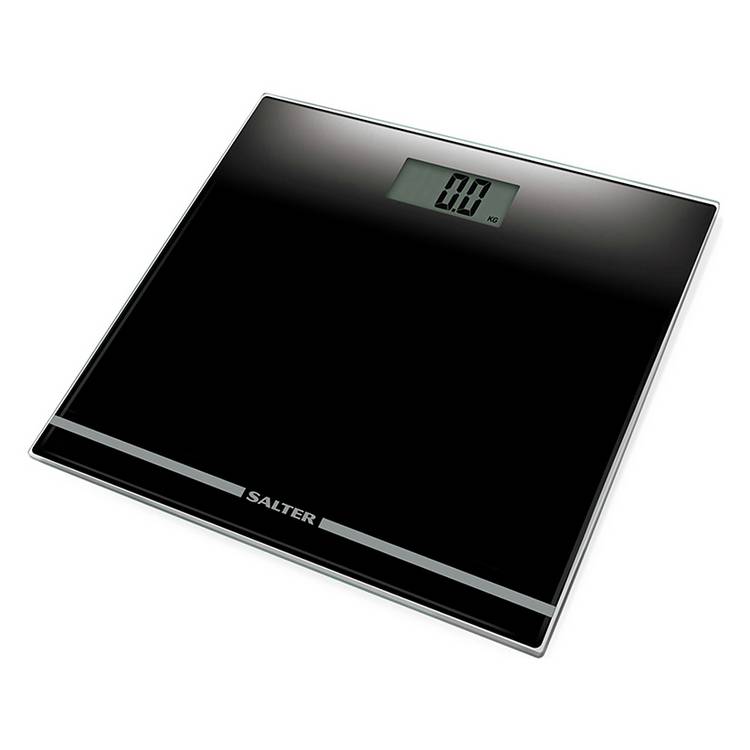 Salter digital bathroom scale black, UK version