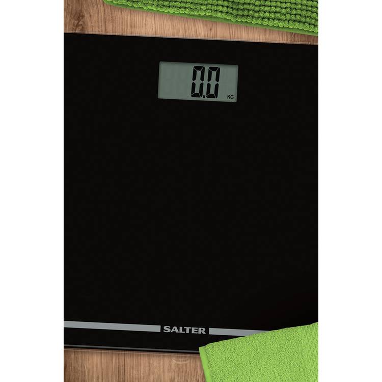 Salter digital bathroom scale black, UK version