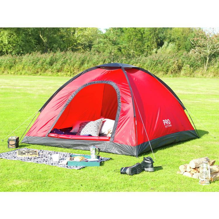 Pro Action 4 person 1 room dome tent - British product