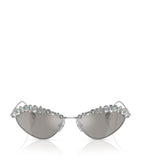 Swarovski cat eye sunglasses with crystal embellishments, UK version