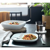 Argos Habitat Riko Square 4 Piece Side Plate - White- Buy online at McGrocer
