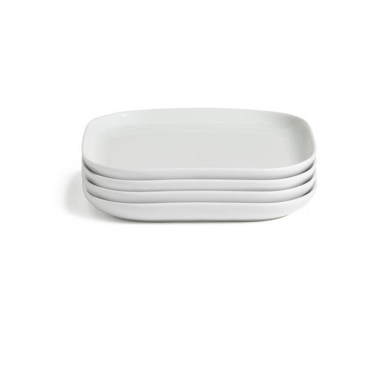 Habitat side plates Riko white 18.5cm, UK version