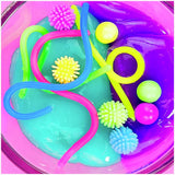 So Slime fidget slime kit with colourful and clear slime - British product