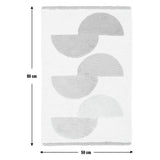 Habitat tufted cotton bath mat white, UK version