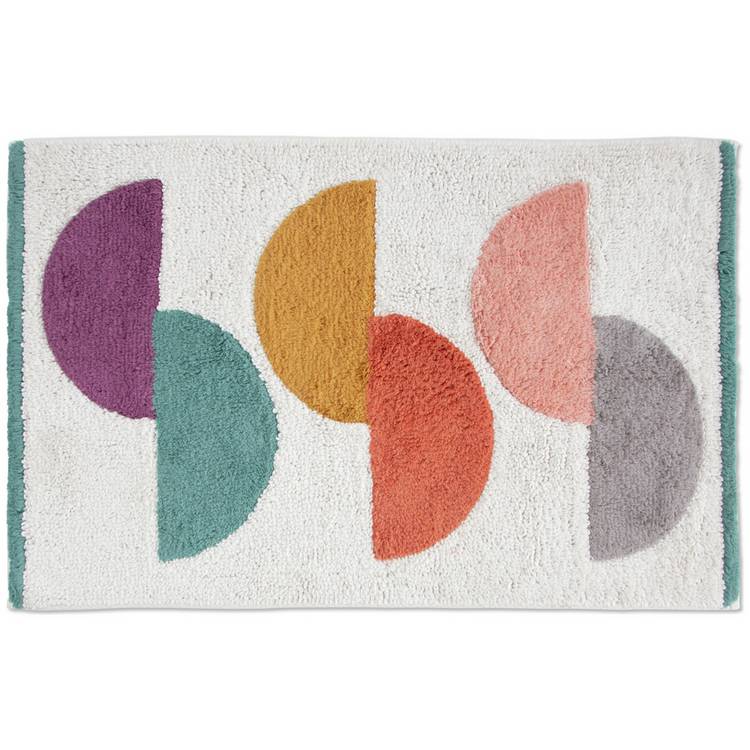 Habitat tufted cotton bath mat white, UK version