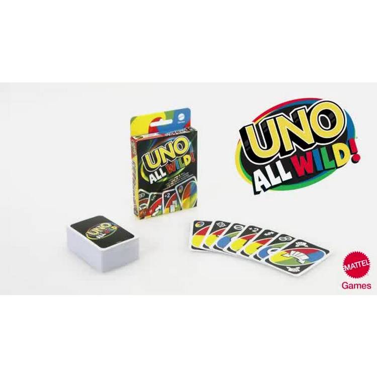 UNO All Wild card game, UK version