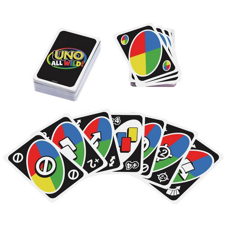UNO All Wild card game, UK version