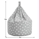 Habitat kids grey stars bean bag - British product