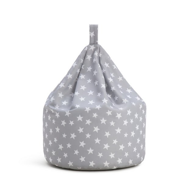Habitat kids grey stars bean bag - British product