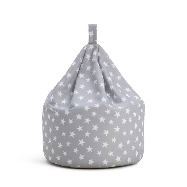Habitat kids grey stars bean bag - British product