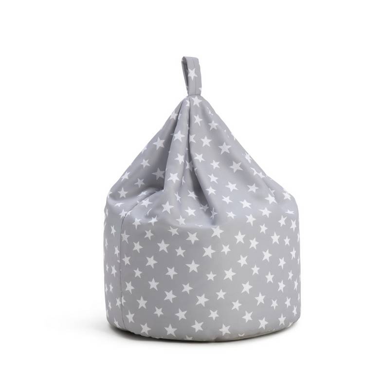 Habitat kids grey stars bean bag - British product