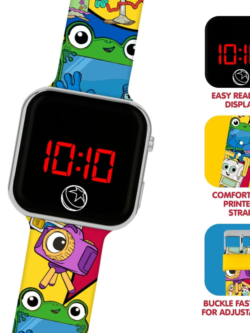 Peers Hardy blue Toy Story LED kids watch, imported from the UK