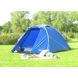 Pro Action 6 person dome tent camping with porch - British product