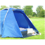 Pro Action 6 person dome tent camping with porch - British product