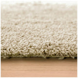 Habitat cream shaggy rug 80x150cm, imported from the UK