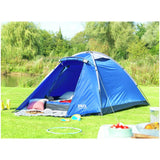Pro Action 4 person dome camping tent with porch - British product