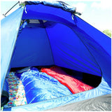 Pro Action 4 person dome camping tent with porch - British product