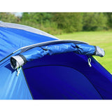 Pro Action 4 person dome camping tent with porch - British product