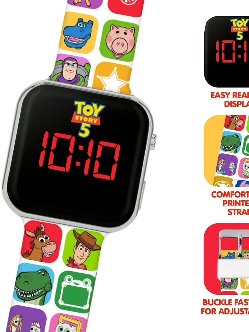 Peers Hardy Toy Story kids LED watch with silicone strap, UK version