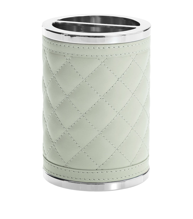 Riviere Quilted Elba Diamonds toothbrush holder, UK version