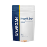 Holland & Barrett Dr. VEGAN Debloat and Detox Herbal Supplement 60 Capsules- Buy online at McGrocer