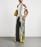 La Doublej geometric fringe scarf - British product