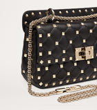 Valentino Garavani Rockstud Spike small top-handle bag (British brand)
