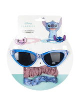 Next Peers Hardy Blue Disney Stitch Blue Sunglasses and Hair Accessories Set- Buy online at McGrocer
