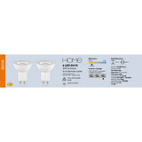 Argos Home LED GU10 light bulbs 6-pack 3.4W warm white, imported from the UK