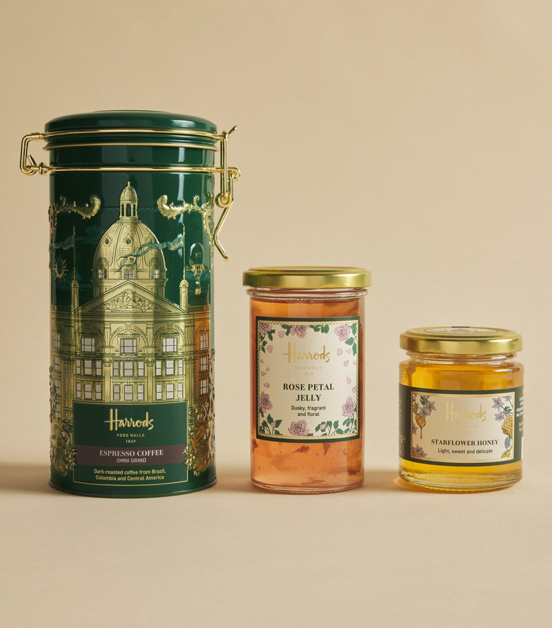 Harrods The Breakfast Edition 822g gourmet set - British product