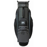 Rife waterproof golf cart bag in black/grey, imported from the UK