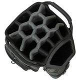 Rife waterproof golf cart bag in black/grey, imported from the UK