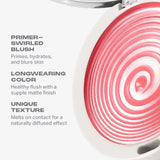 Morphe Huephoric Rush 3-In-1 Silk Blush Intoxicated, UK version