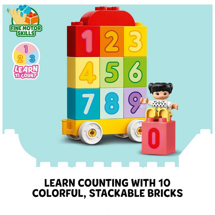 LEGO DUPLO Number Train 10954 toddler toy - British product