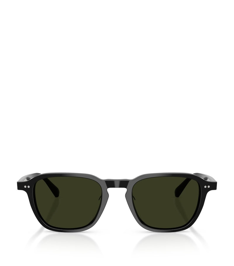 Oliver Peoples Emryn irregular sunglasses acetate frame, imported from the UK