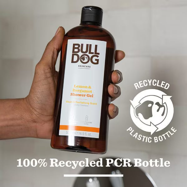 Bulldog Skincare Shower Gel Lemon Bergamot 500ml - British product