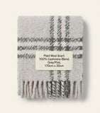 Burberry alpaca-wool bouclé check scarf - British product