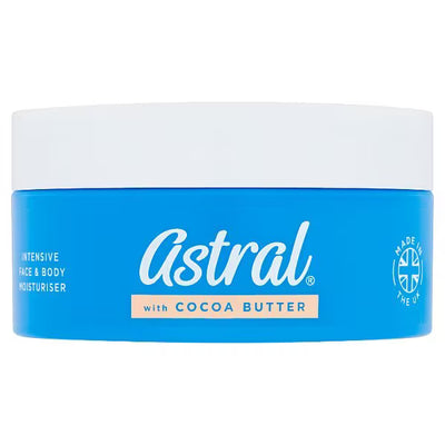 Superdrug Astral Intensive Moisturiser with Cocoa Butter Body Lotion 200ml- Buy online at McGrocer